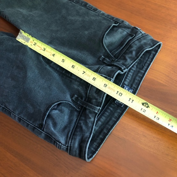 A&F Simone High Rise Notched Hem Denim - Picture 9 of 12